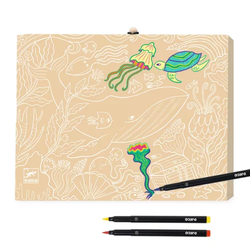 Ecsetfilc készlet - Első festő filcek 24 db - First brush pens box