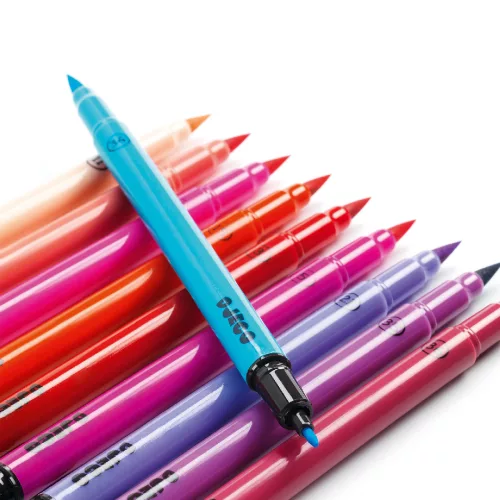 Ecsetfilc készlet - 10 édes szín - Sweet colors