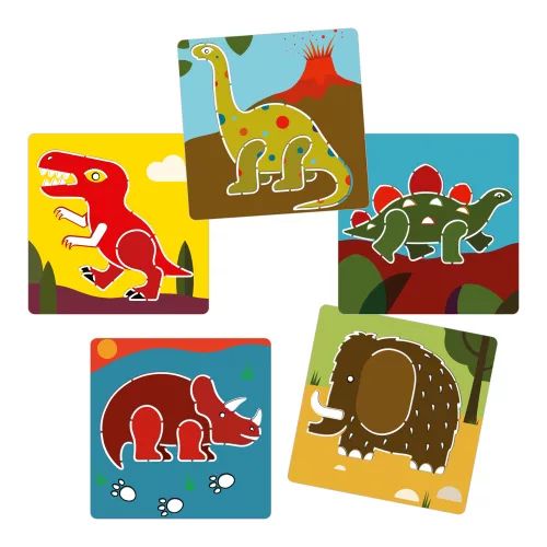 Rajzsablonok - Dínók - Dinosaurs