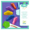 Marokkréta készlet - 12 színű virágforma - 12 flower crayons for toddlers