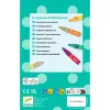 Viaszkréta készlet - 6 kréta kölönböző színekből összeállítva - 6 multicoloured crayons
