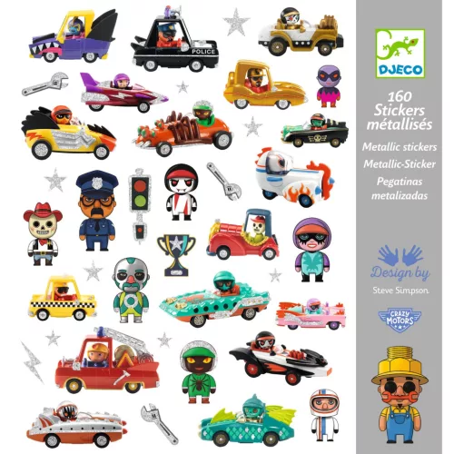 Matricák - A CRAZY MOTORS világa - The world of CRAZY MOTORS