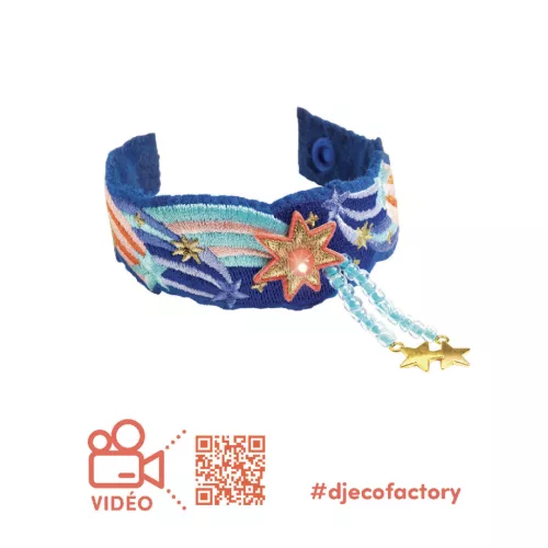 E-textil műhely - Csillagfény karkötő - Nova