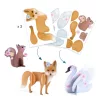 Kreatív műhely - 6 technika 1 dobozban - Bájos bolyhos - Fluffy box