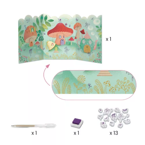 Kreatív műhely - 6 technika 1 dobozban - Tündérdoboz - Fairy Box