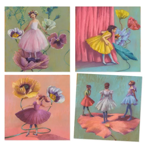 Művészeti műhely - Balerinák - Inspired by Edgar Degas - The Ballerina