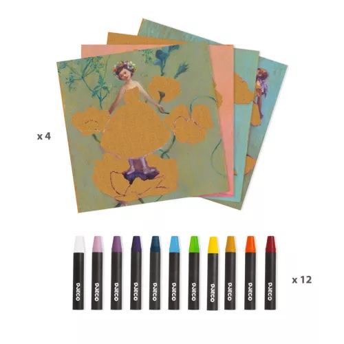 Művészeti műhely - Balerinák - Inspired by Edgar Degas - The Ballerina