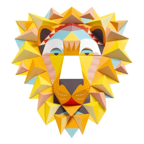 Falikép készítés 3D-ben - Állatok királya - The King poster 3D