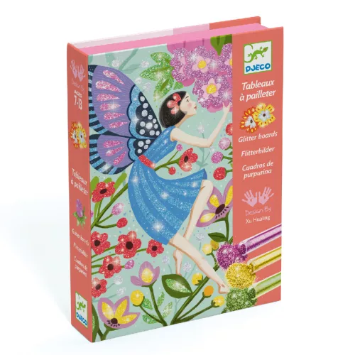 Csillámkép készítés - A tündéri élet - The gentle life of fairies