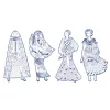 Színezés - Laura Divat - Laura and friends