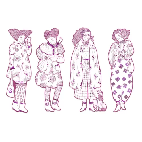 Színezés - Rosemary Divat - Rosemary and friends