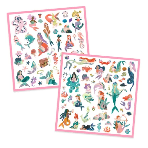 Matricák - Csillogó sellők - Sparkly mermaids