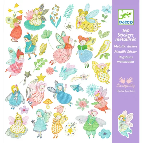 Matricák - Csillogó tündérek - Sparkly fairies