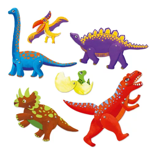 Kapcsos képkészítés - Dinszauruszok - Dinos