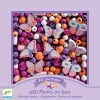 Fagyöngy készlet - Pillangók - Wooden beads, buterflies