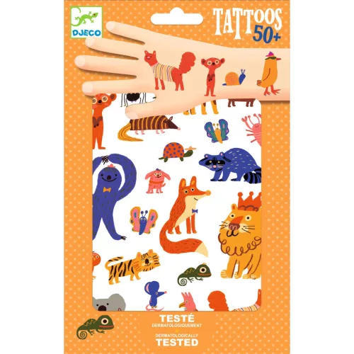 Tetováló matricák - Vicces állatok - Funny animals