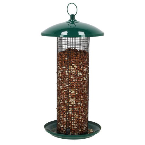 Felakasztható mogyoróadagolós madáretető, 44 cm