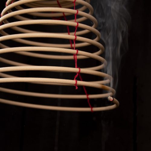 Citronella függő szúnyogriasztó spirál, 11,5 cm