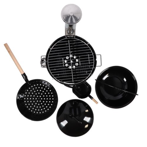 Kültéri fém főző szett