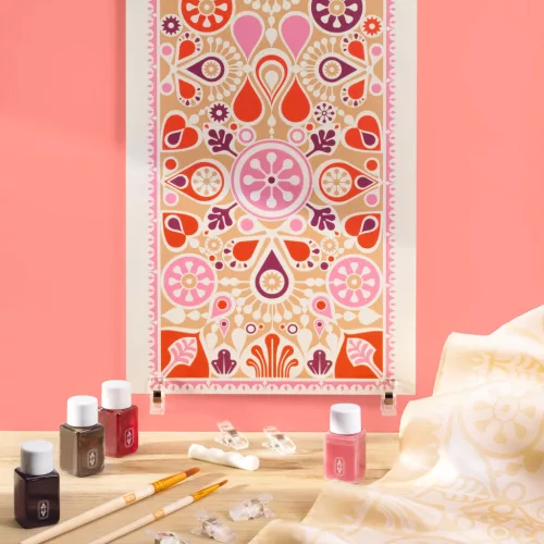 Műterem 11 - Selyem festés, Mandalák - Atelier 11, Silk Painting