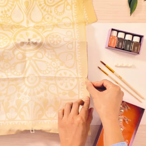Műterem 11 - Selyem festés, Mandalák - Atelier 11, Silk Painting