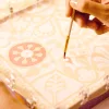 Műterem 11 - Selyem festés, Mandalák - Atelier 11, Silk Painting