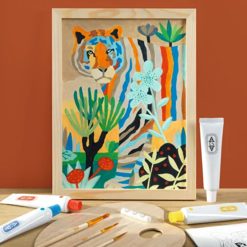 Műterem 22 - Színkeverés, Tigris - Atelier 22, Colour Mixing
