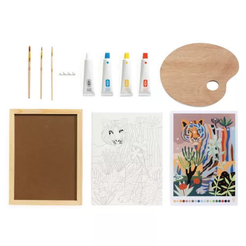Műterem 22 - Színkeverés, Tigris - Atelier 22, Colour Mixing