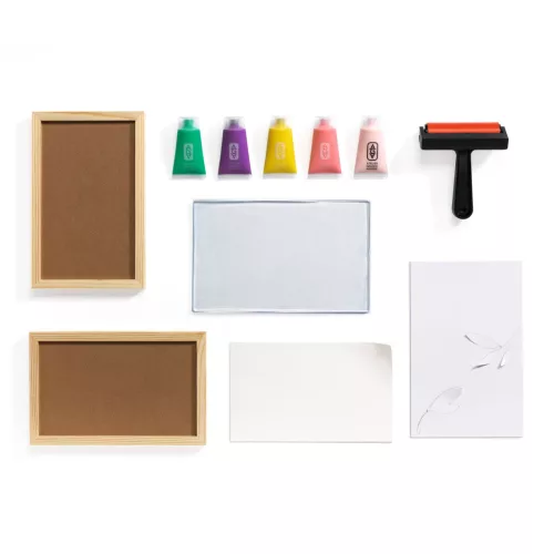 Műterem 46 - Gélnyomtatás, Színtár - Atelier 46, Gel Printing