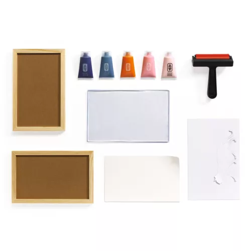 Műterem 47 - Gélnyomtatás, Éjjel és nappal - Atelier 47, Gel Printing