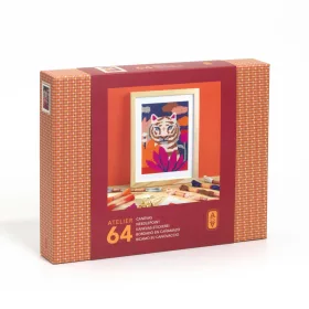 Műterem 64 - Tűhímzés, Alkony - Atelier 64, Needlepoint