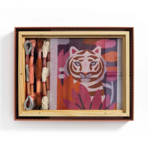 Műterem 64 - Tűhímzés, Alkony - Atelier 64, Needlepoint