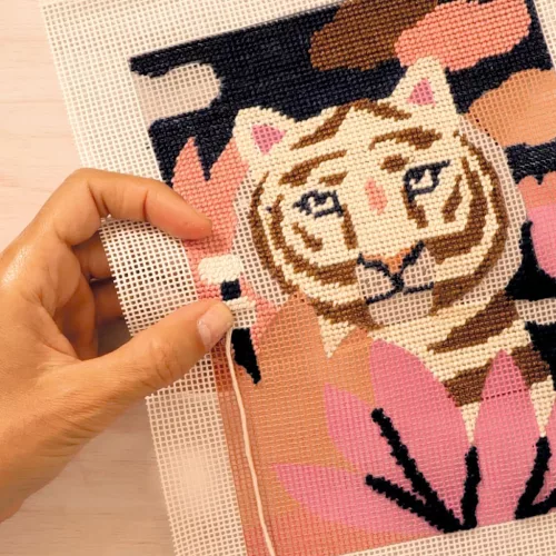 Műterem 64 - Tűhímzés, Alkony - Atelier 64, Needlepoint
