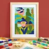 Műterem 65 - Tűhímzés, Hajnal - Atelier 65, Needlepoint