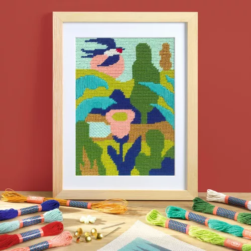 Műterem 65 - Tűhímzés, Hajnal - Atelier 65, Needlepoint