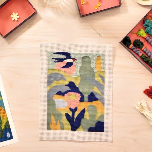 Műterem 65 - Tűhímzés, Hajnal - Atelier 65, Needlepoint