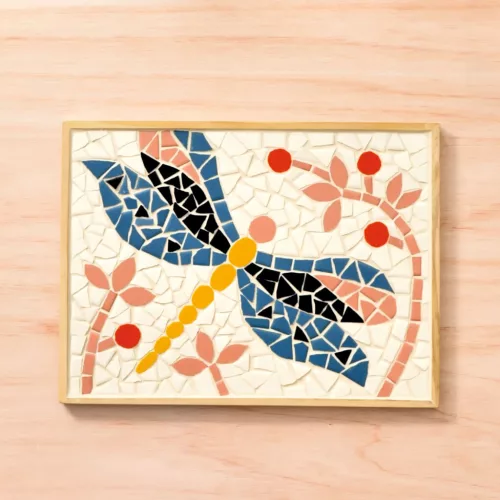 Műterem 72 - Mozaikkép, Szítakötő - Atelier 72, Mosaic