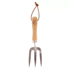 Rozsdamentes acél villa, kőrisfa nyéllel, 30 cm