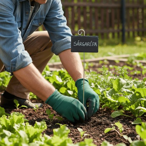 Leszúrható palatábla tartó, 56 cm