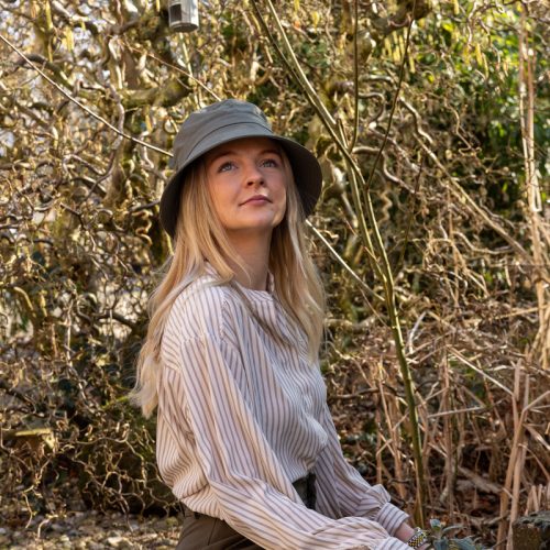 Halász sapka vízálló anyagból, 28,5 cm átmérőjű