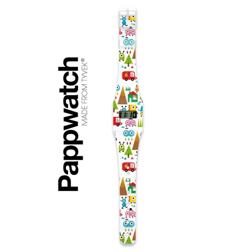 Papír karóra - HAPPY WORLD - Pappwatch