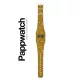 Papír karóra - GLITZERGOLD / METALLIC - Pappwatch Kids