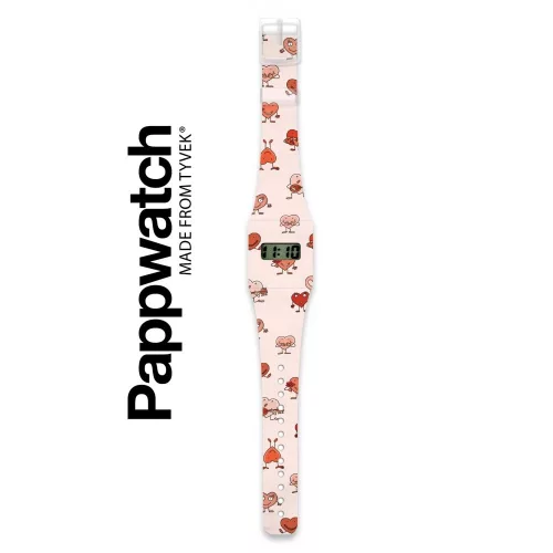 Papír karóra - HEARTS - Pappwatch