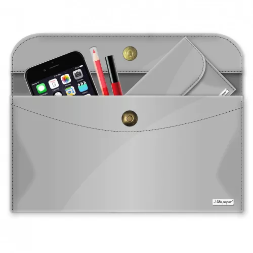 Kézitáska, nagy - SILBER / METALLIC - Big Case