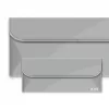 Kézitáska, nagy - SILBER / METALLIC - Big Case