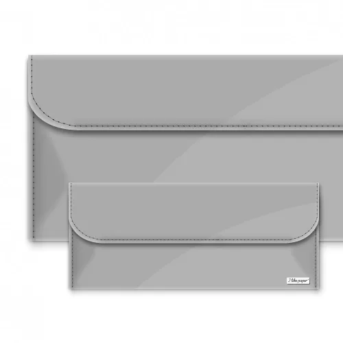 Kézitáska, nagy - SILBER / METALLIC - Big Case