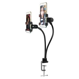   asztalra rögzíthető satu dupla telefontartó flexibilis állvány