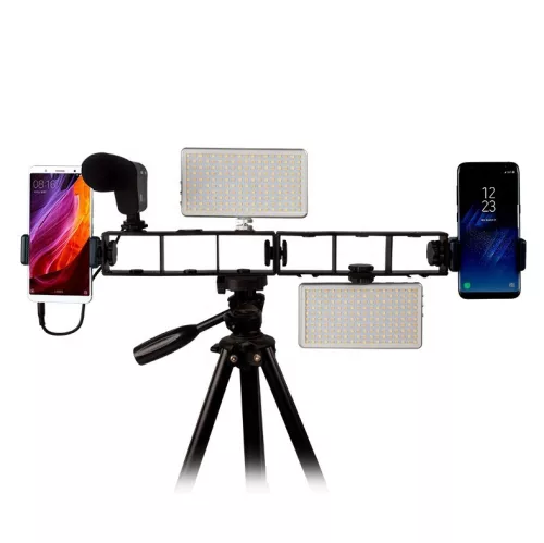 LituFoto Y8 multifunkciós elosztó adapter
