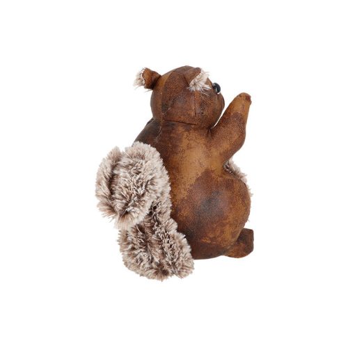 Erdei állatos bőr ajtókitámasztó, mókus, 1,5 kg