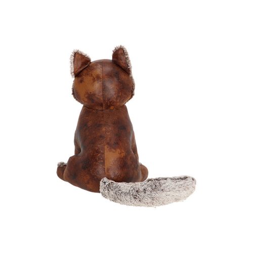 Erdei állatos bőr ajtókitámasztó, róka, 1,5 kg